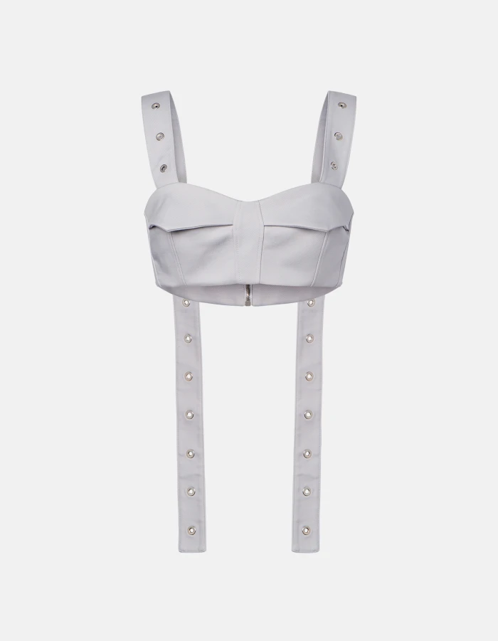 Image of Dondup Top slim in cover misto lana