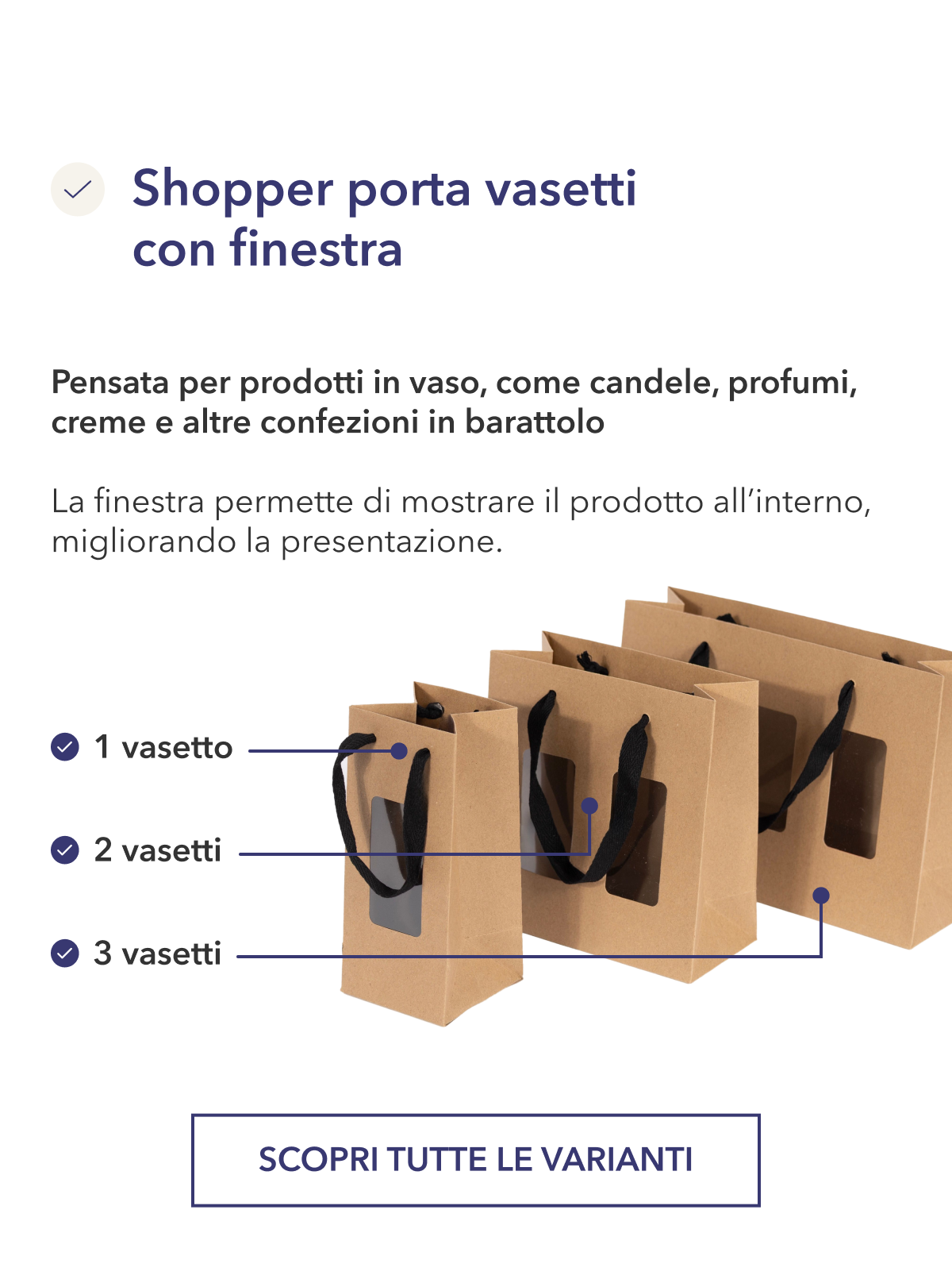 Shopper Porta Vasetti