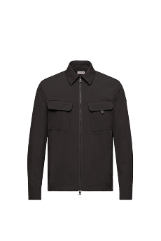 Giacca camicia in seersucker
