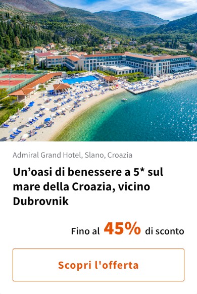 Un%27oasi di benessere a 5* sul mare della Croazia, vicino Dubrovnik