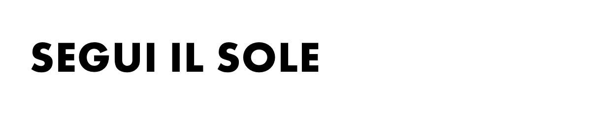 Segui il sole