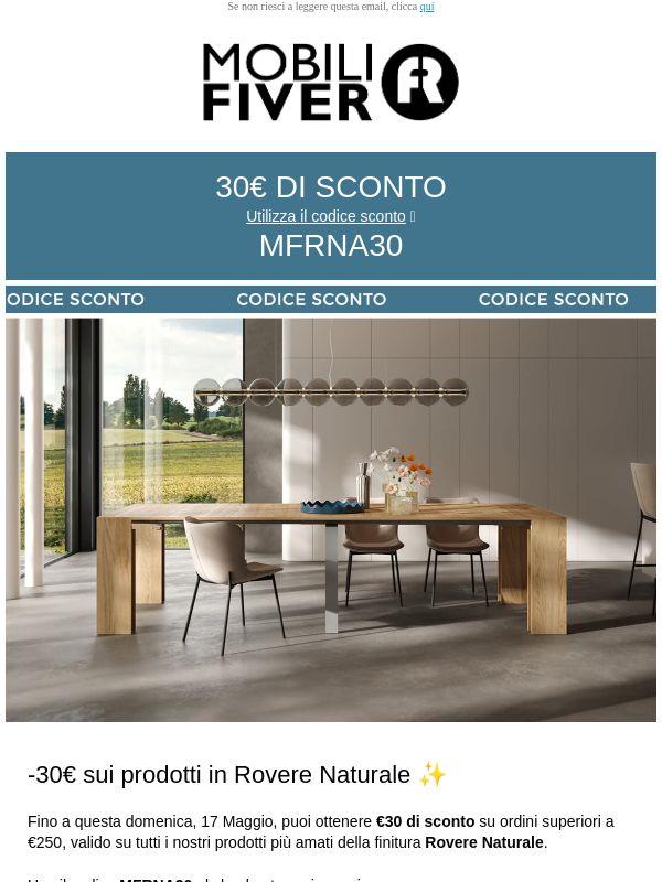 Last Minute Promo - Coupon di 30€
