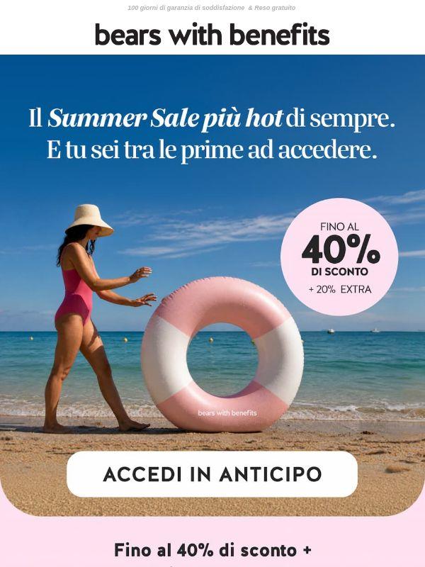 Il Summer Sale più hot di sempre – ci sei anche tu?