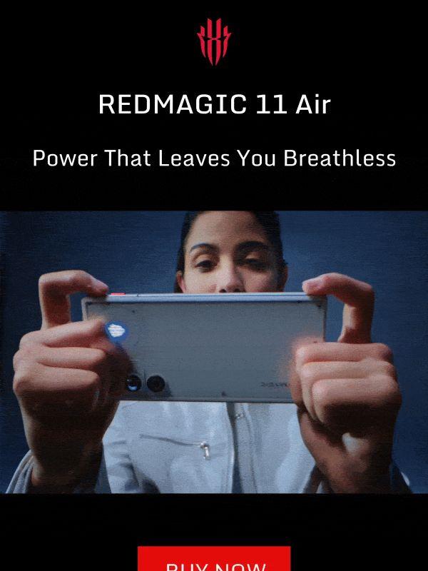 ✨ REDMAGIC 11 Air — Power That Leaves You Breathless