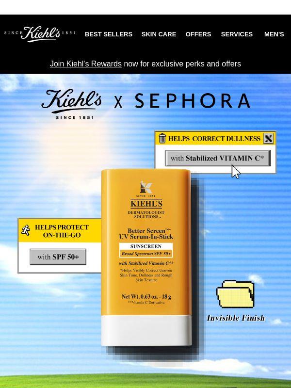 JUST LAUNCHED at Sephora: NEW Better Screen UV Serum-In-Stick SPF 50+