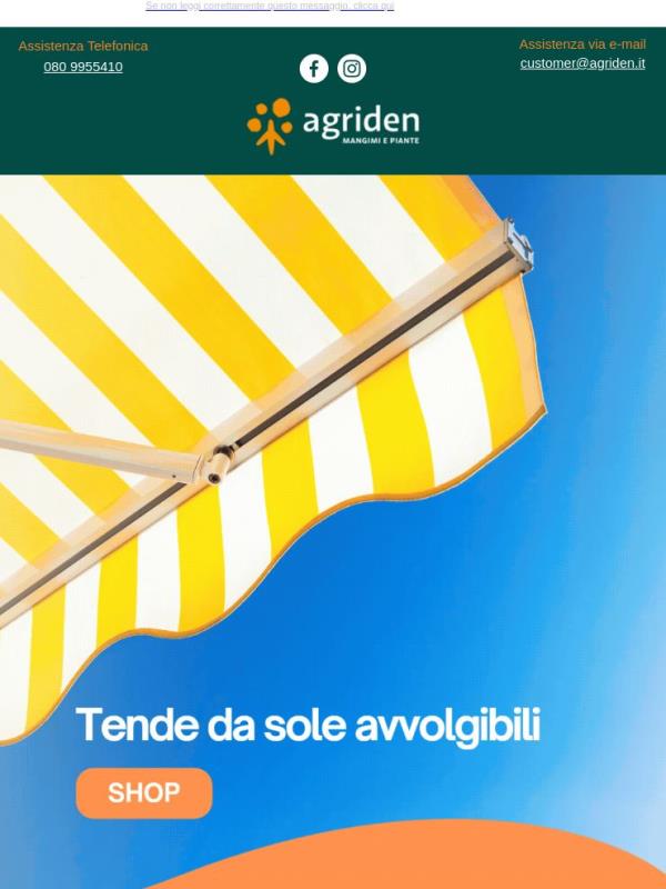 Tutto per la tua protezione: zanzariere e molto altro con lo sconto del 10%. Solo da Agriden!