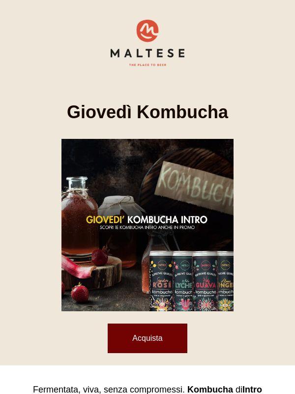 🍵 Giovedì Kombucha Intro — scopri le fermentate del momento (anche in promo)