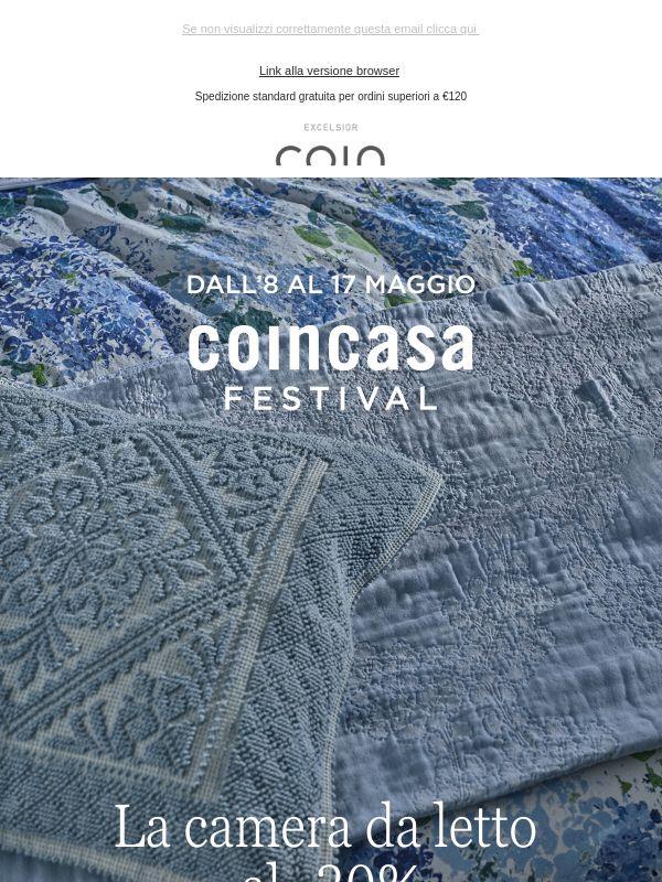 Coincasa Festival: rinnova la camera da letto con il 20% di sconto