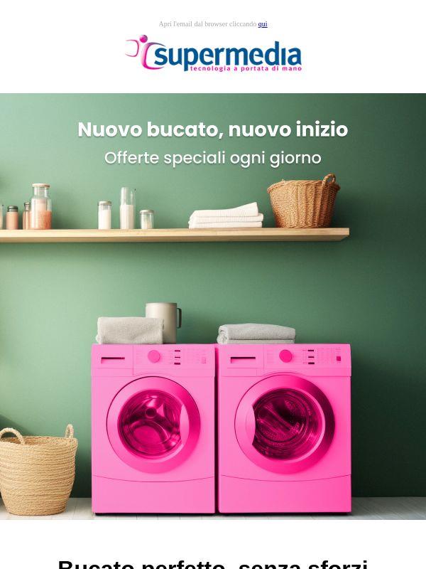 Bucato impeccabile, senza sforzi: offerte fino al 50% ogni giorno 🫧