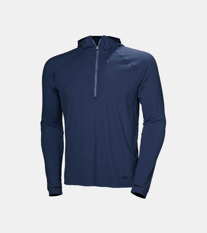 Men's Shine Solen Half-Zip Sun Hoodie