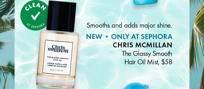 Chris McMillan The Lightweight Glassy Hair Oil Mist for Shine