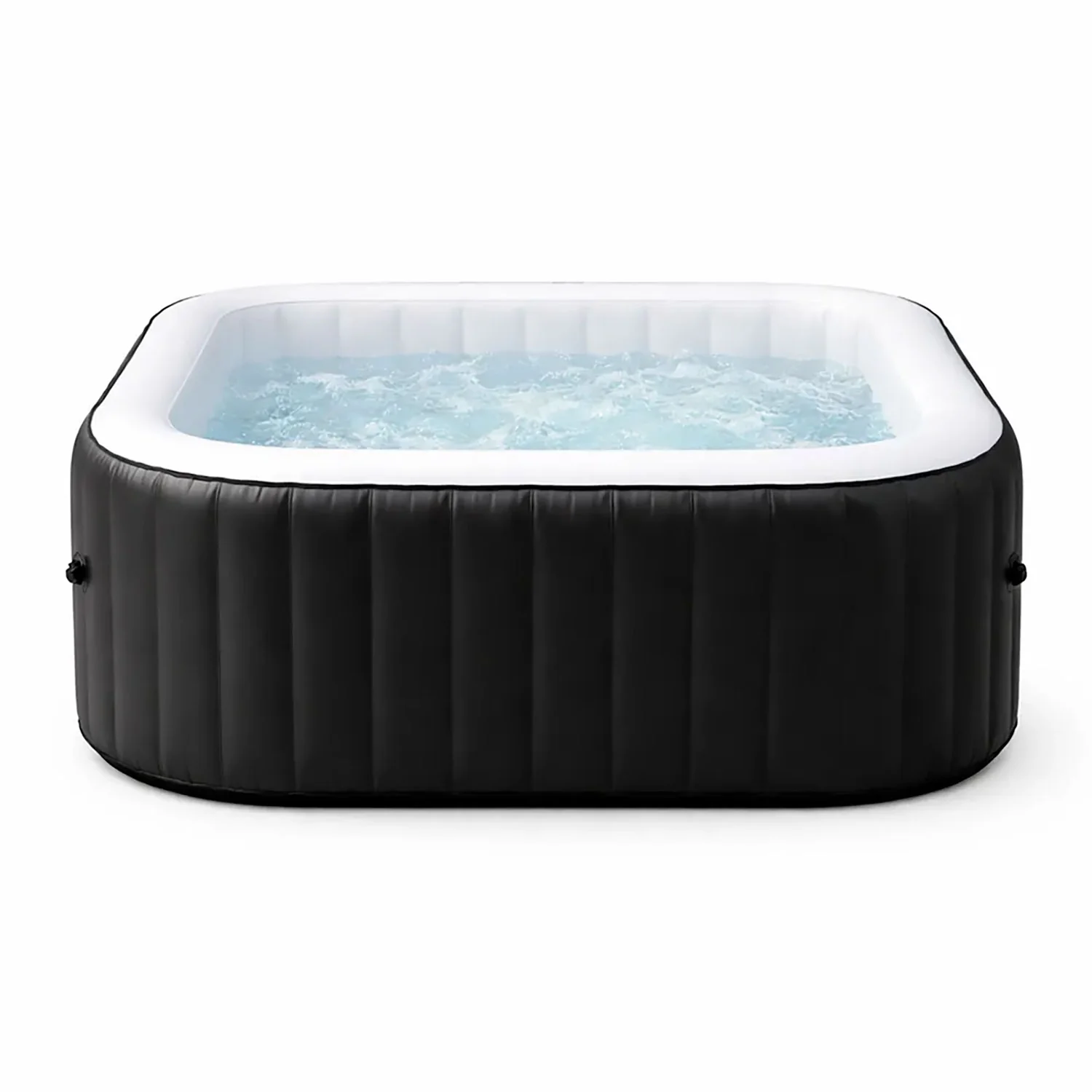Image of Vasca Idromassaggio Piscina Spa Gonfiabile Armonia 4 Adulti 682 L in PVC Grigio