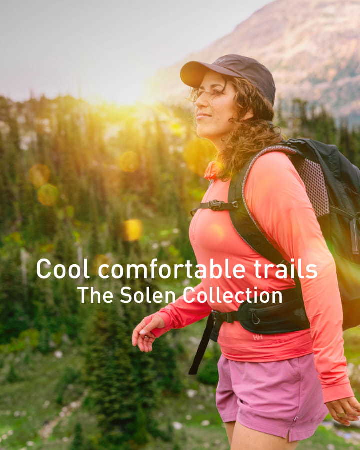 Cool comfortable trails - The Solen Collection