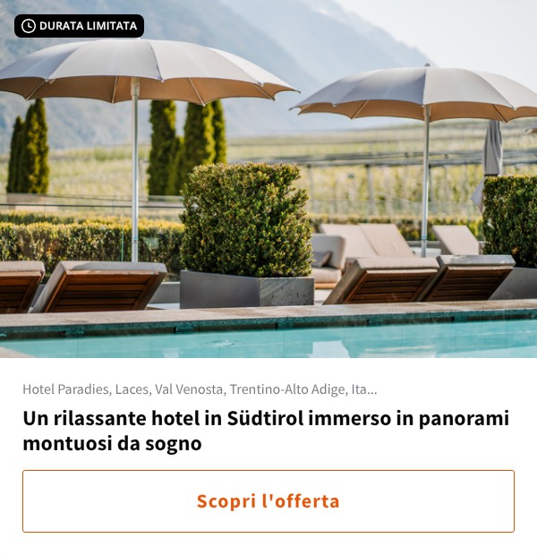Un rilassante hotel in Südtirol immerso in panorami montuosi da sogno