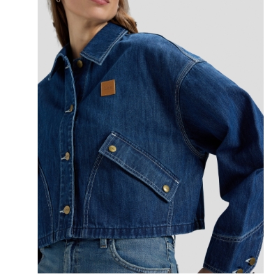 Cropped Denim Jacket