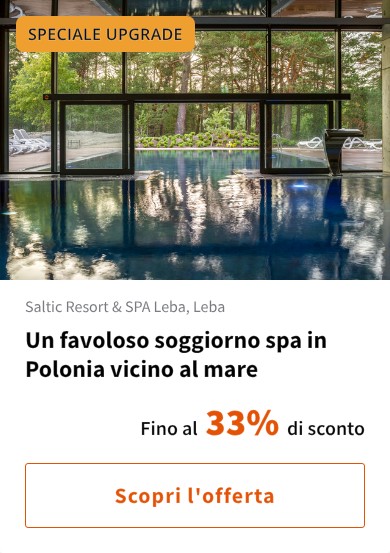 Un favoloso soggiorno spa in Polonia vicino al mare