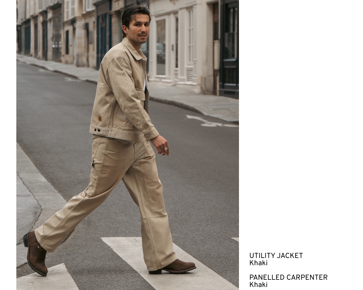 Utility Jacket - Panelled Carpenter