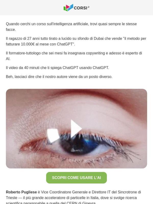 IL SINCROTRONE (il docente di AI che non ti aspettavi)