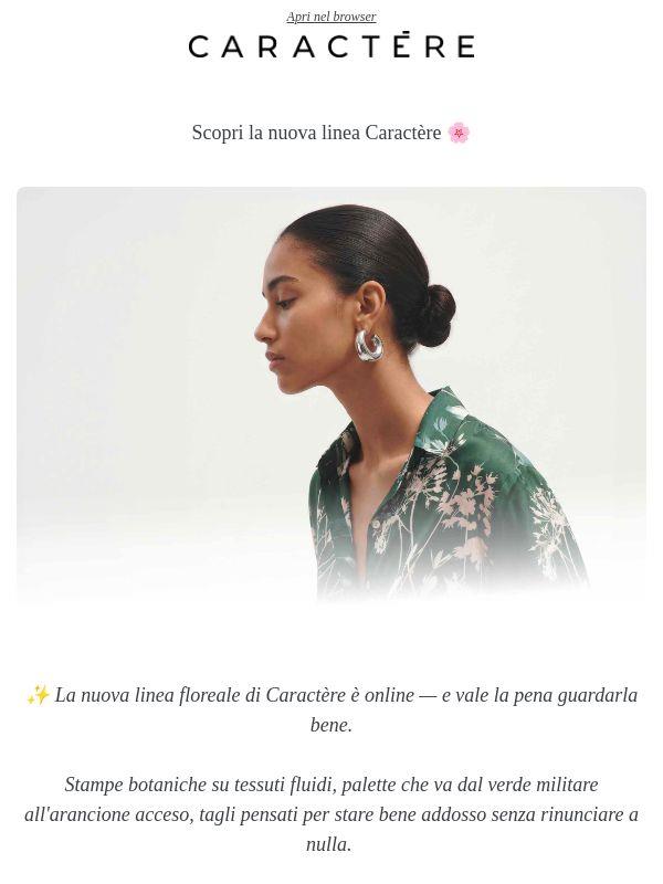 È arrivata la nuova collezione floreale 🌸