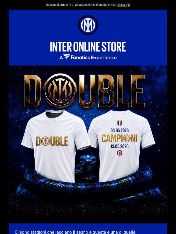 DOUBLE. Una stagione da indossare 🖤💙🏆🏆