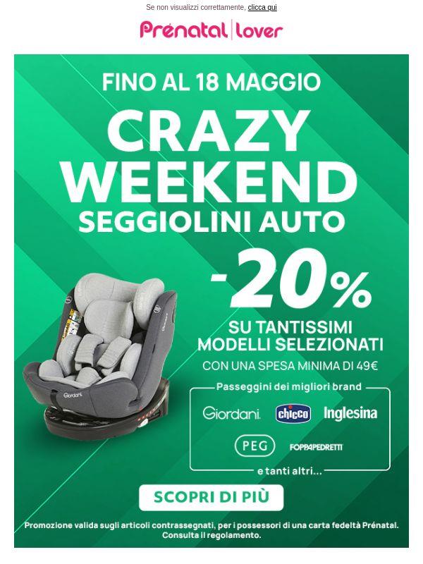 ⚡4 giorni di prezzi incredibili su seggiolini auto e Mellin