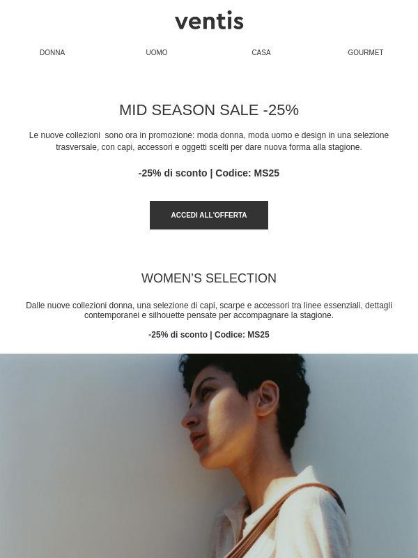 Fashion & Design: -25%