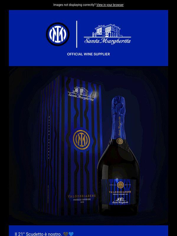 Campioni d’Italia. E questo brindisi sa di emozioni 🖤💙