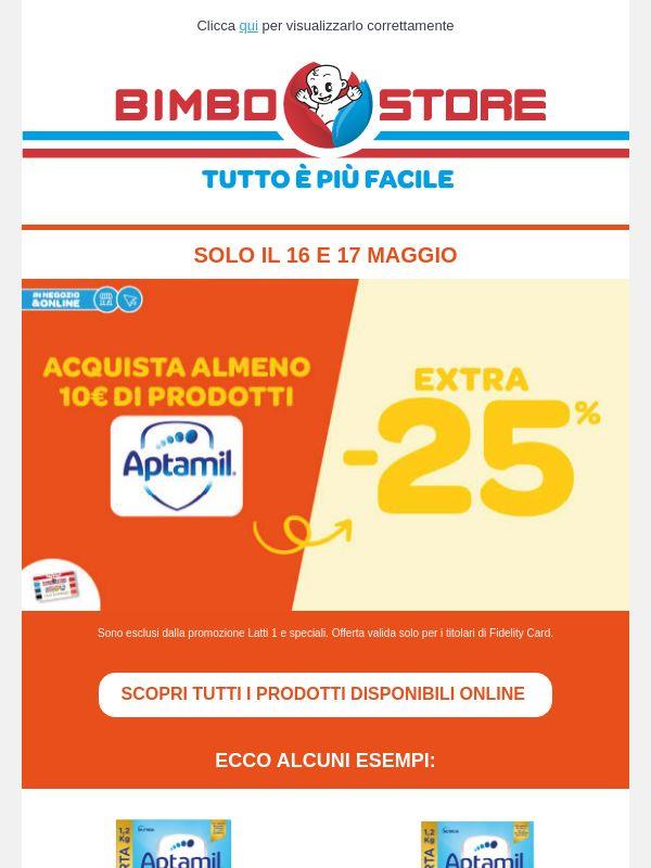 🍼 APTAMIL DAYS il 16 e 17 maggio!