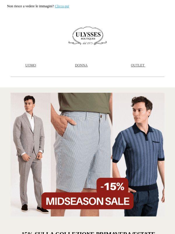 -15% Uomo & Donna | Fino al 17 maggio