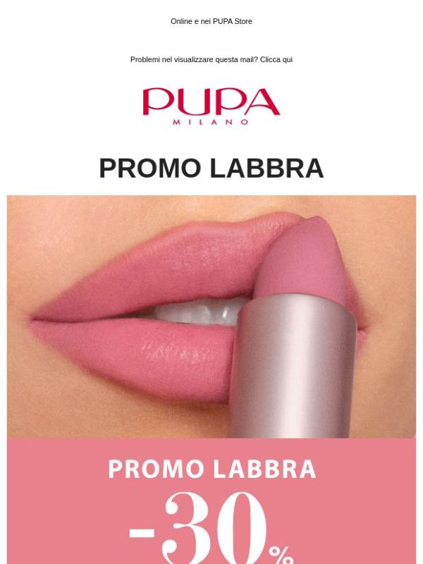 Fino al -30% sul make-up labbra 💋