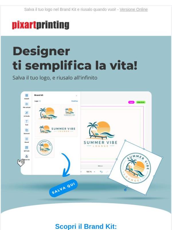 Designer: il tuo logo sempre con te