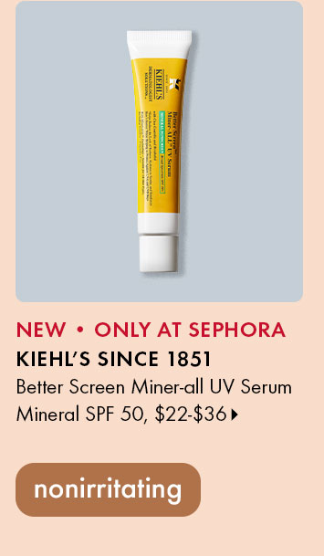Kiehl's Since 1851 Better Screen Miner-All Sunscreen SPF 50