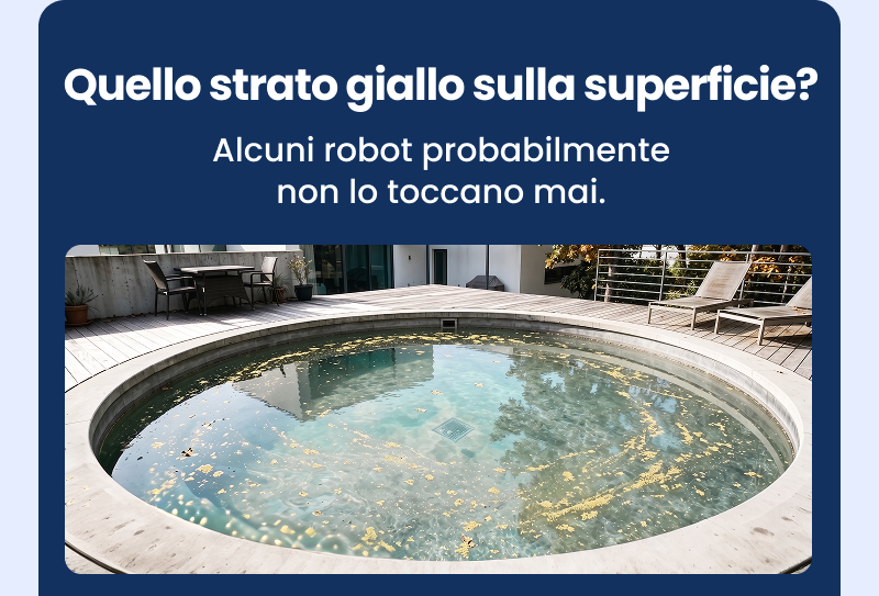 Quello strato giallo sulla superficie?