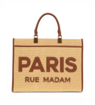borsa-iconique-tote-in-paglia-marrone