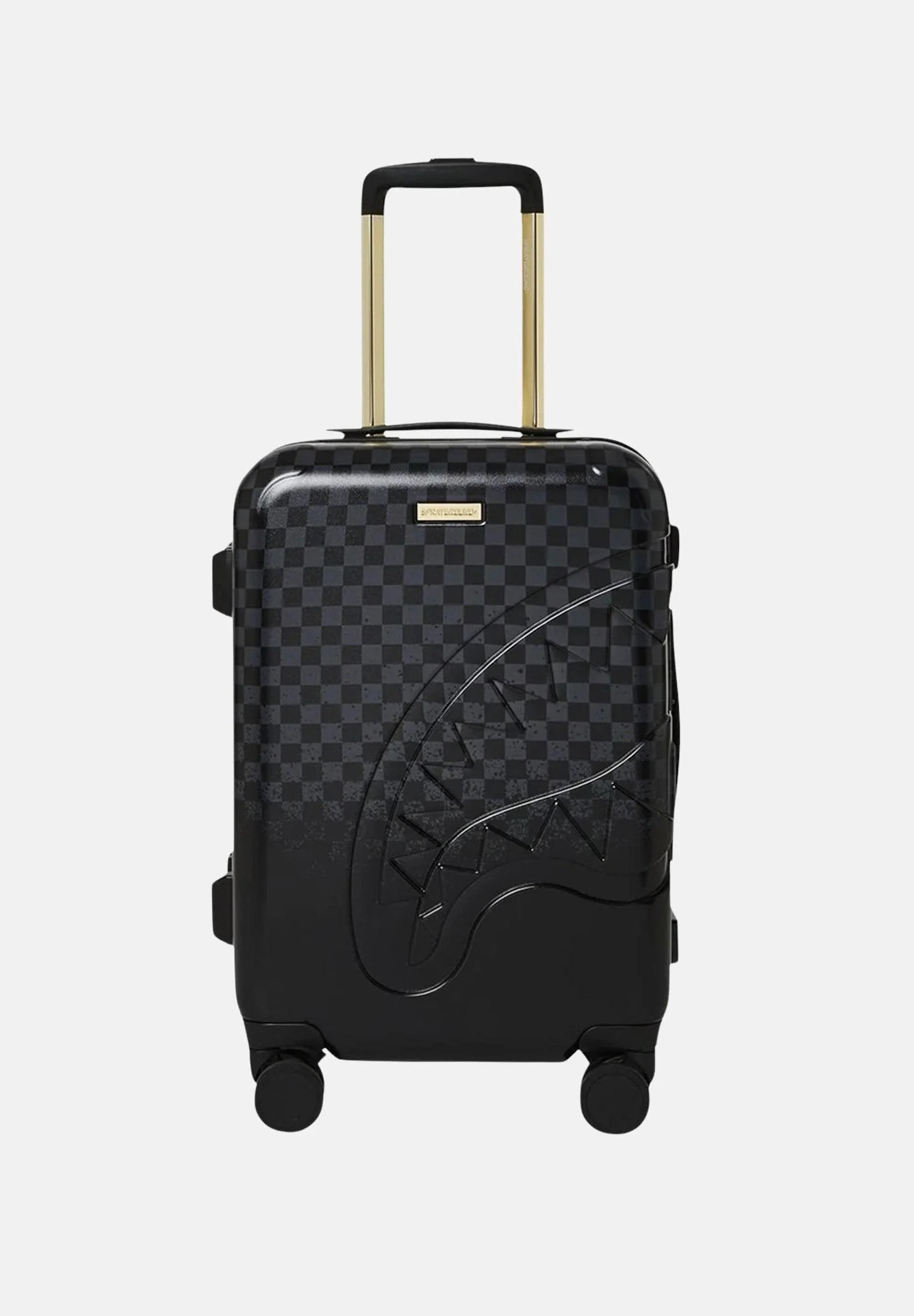 Image of SPRAYGROUND Trolley SPRITZ BLACK CARRY-ON HARD LUGGAGE nero per uomo e donna