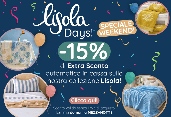 LISOLA DAYS: UN REGALO PER TE