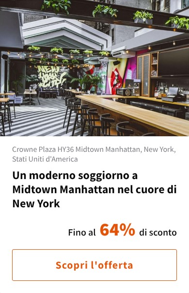 Un moderno soggiorno a Midtown Manhattan nel cuore di New York