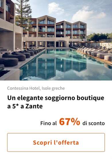 Un elegante soggiorno boutique a 5* a Zante