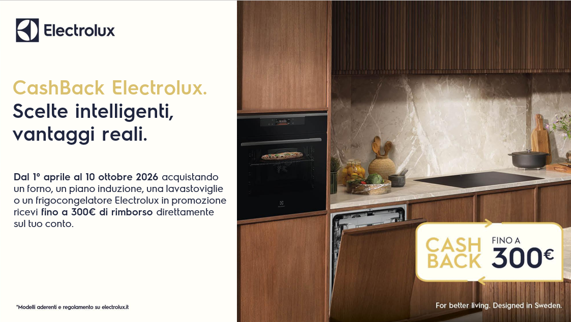 Cashback fino a 300€