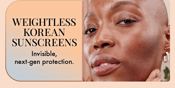 Weightless Korean Sunscreens