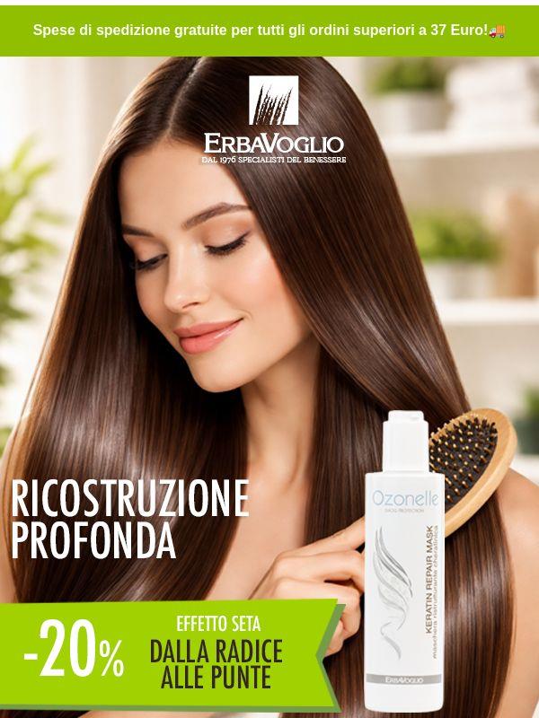 Capelli secchi e spenti? Torna a brillare con Ozonelle 🌿