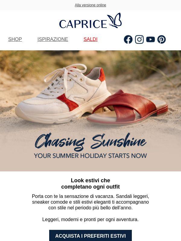 🌴 Voglia di vacanza. Queste scarpe vogliono venire con te