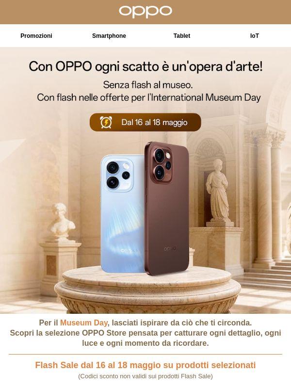 Cattura l’arte del momento con OPPO