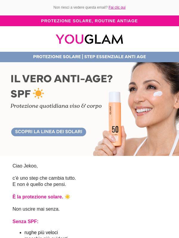 Il vero anti-age? SPF ☀️
