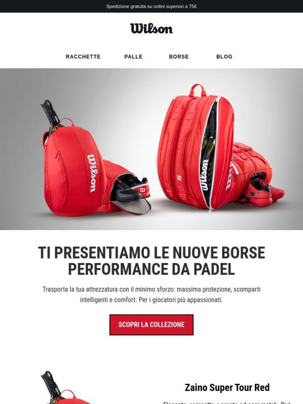 Die neuen Padel-Performance-Taschen