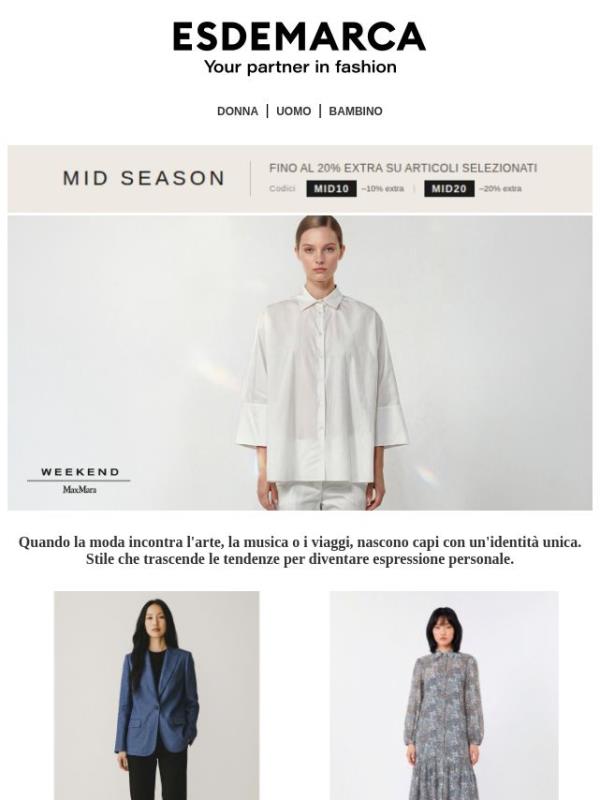 Weekend Max Mara, No Name e altri brand chiave