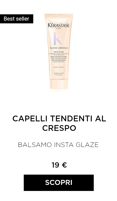 Prodotto presentato in base alle preferenze dell'utente, in alternativa, viene mostrato un bestseller.