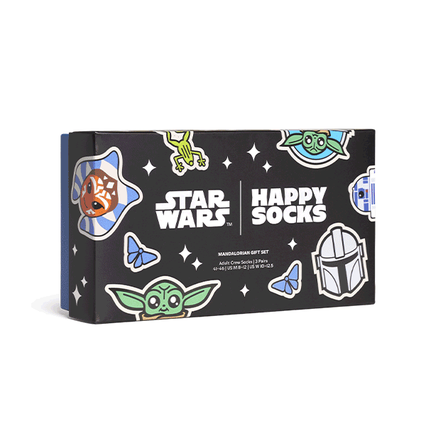 Set regalo di calzini Star ™ Wars Team Mando, confezione da 3