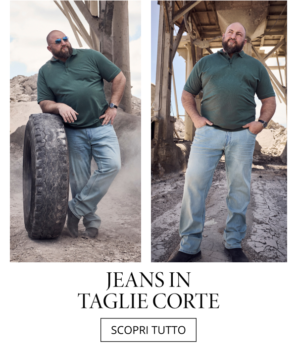 Jeans taglie corte