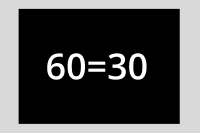 60 = 30